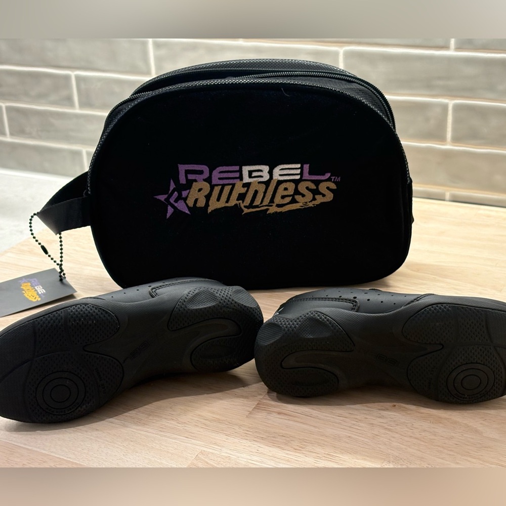 Rebel Ruthless Kids Black Shoes - Picture 2 of 4